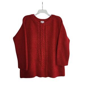 Liz Claiborne XL Red Sweater    B40503
